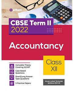 CBSE Accountancy - 12 Term - 2
